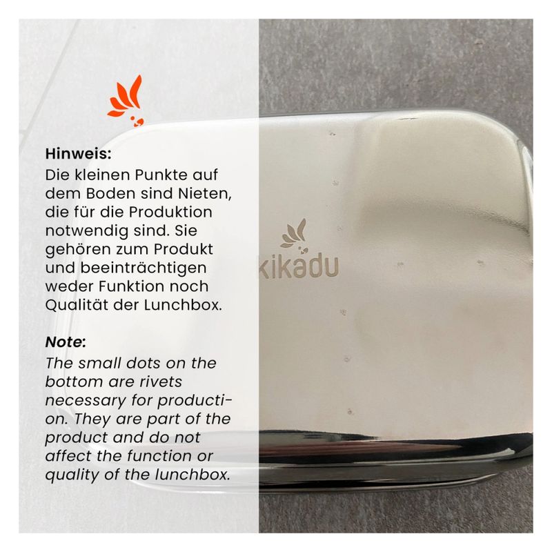 Kikadu matboks 3 rom silikonlokk løve