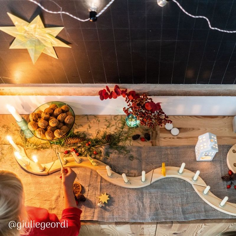 Grimm's bursdags- eller adventsspiral natur