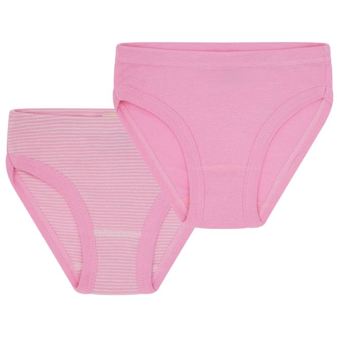 Hovedbilde Loud + Proud 2-pk. truser jente rosa