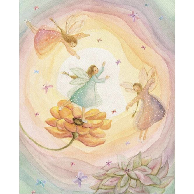 Hovedbilde Bijde Hansje print A4 Butterfly Fairies