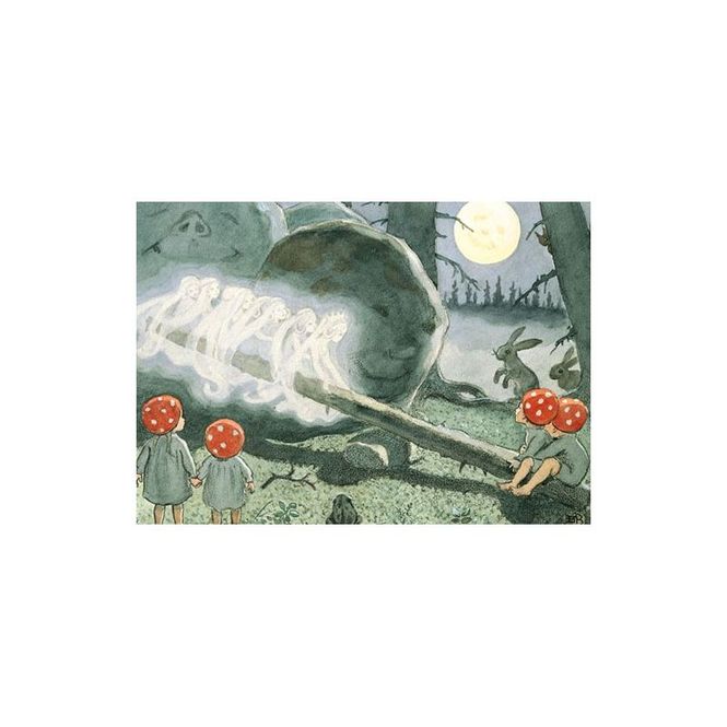 Hovedbilde Postkort Elsa Beskow bokillustrasjoner - velg ...