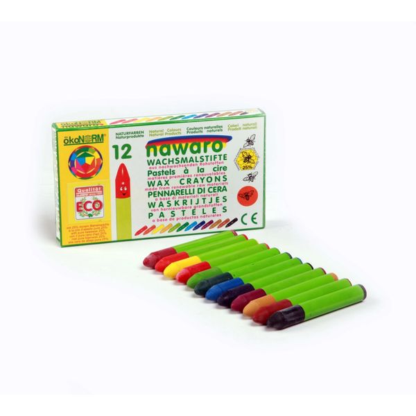 Ökonorm naturlige fargestifter 12 stk.