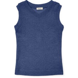 Hovedbilde Petit by Basics ullvest v-hals bl&aring; melert