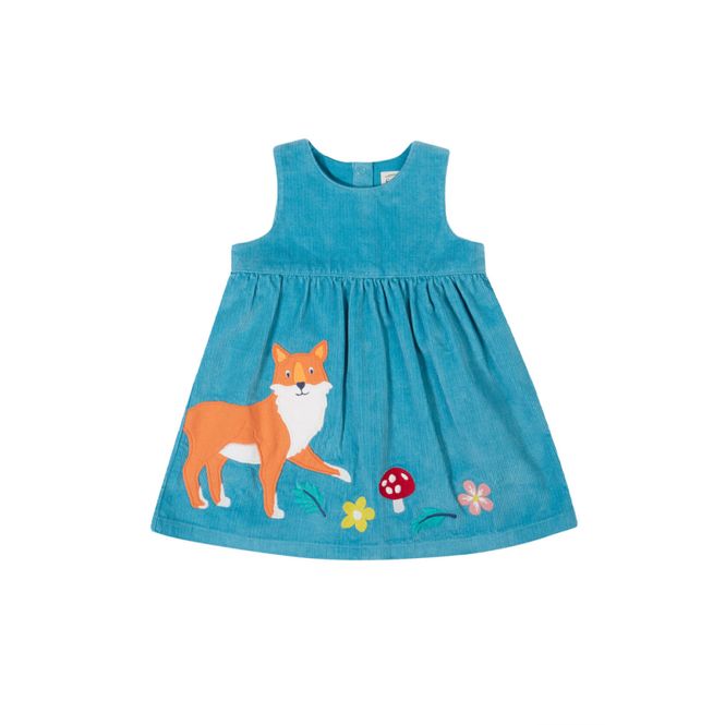 Hovedbilde Frugi babykjole kord rev - kun 3-6 mnd