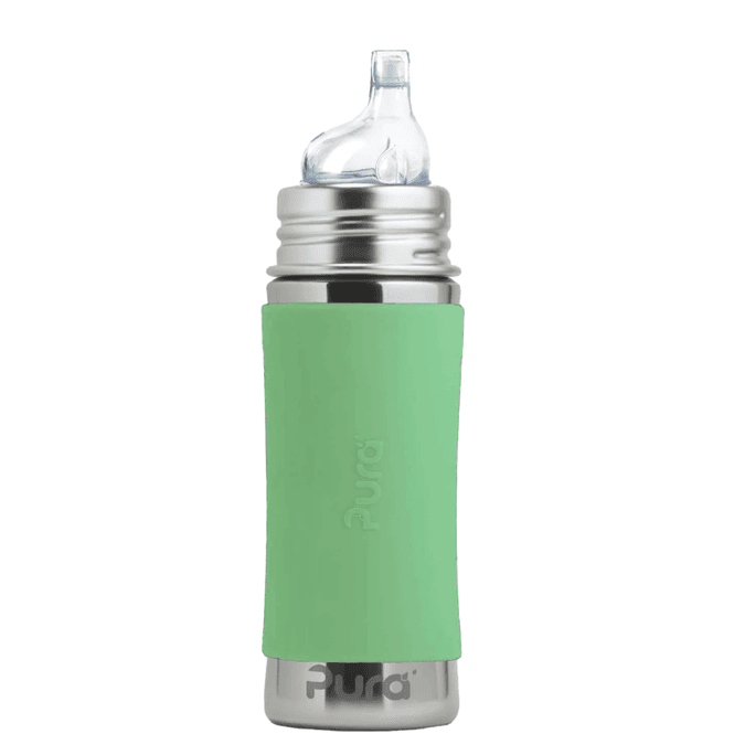 Hovedbilde Pura Kiki® flaske baby stål 325 ml Moss