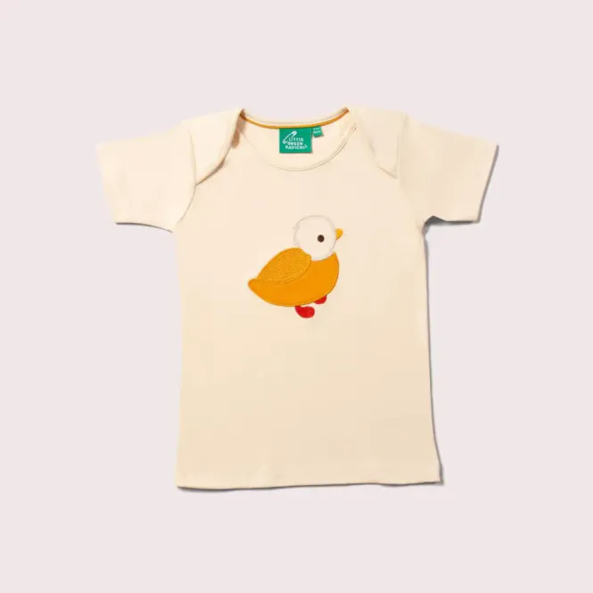 Hovedbilde Little Green Radicals t-skjorte til baby andunge