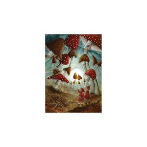 Hovedbilde Bijde Hansje print A4 Red Hat Wonderland