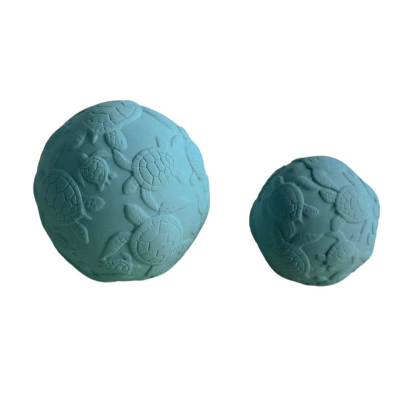 Natruba 2-pk. ball naturgummi blå