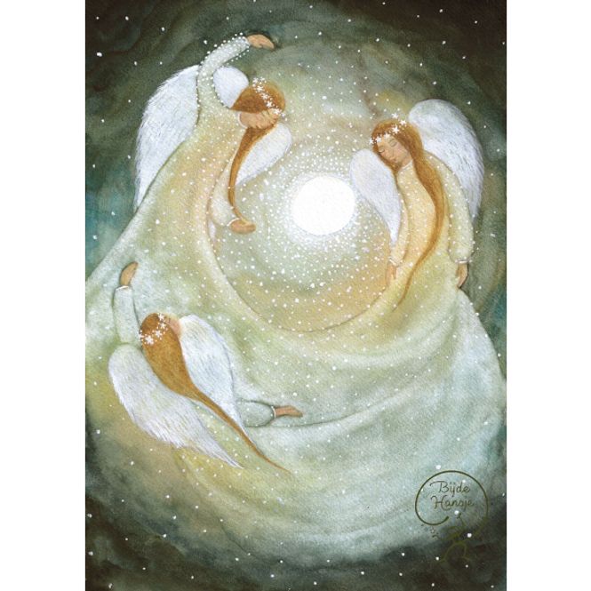 Hovedbilde Bijde Hansje print A4 Birth of Light