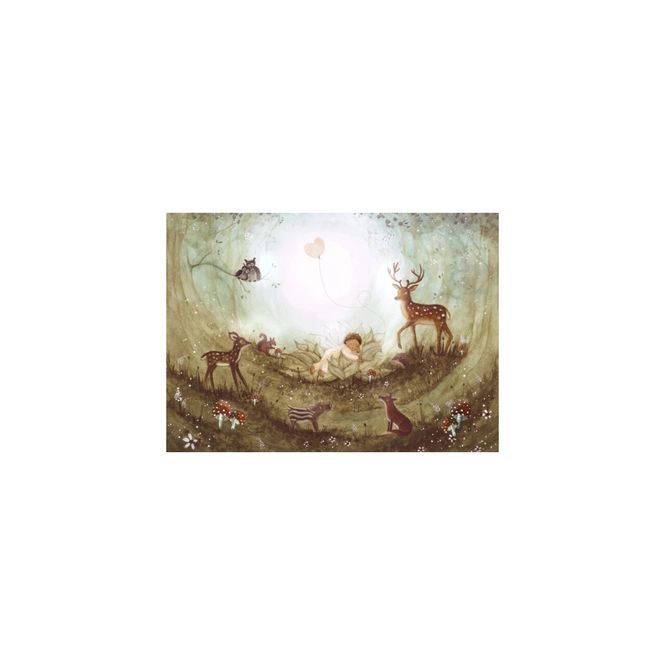 Hovedbilde Bijde Hansje print A4 Baby Dream
