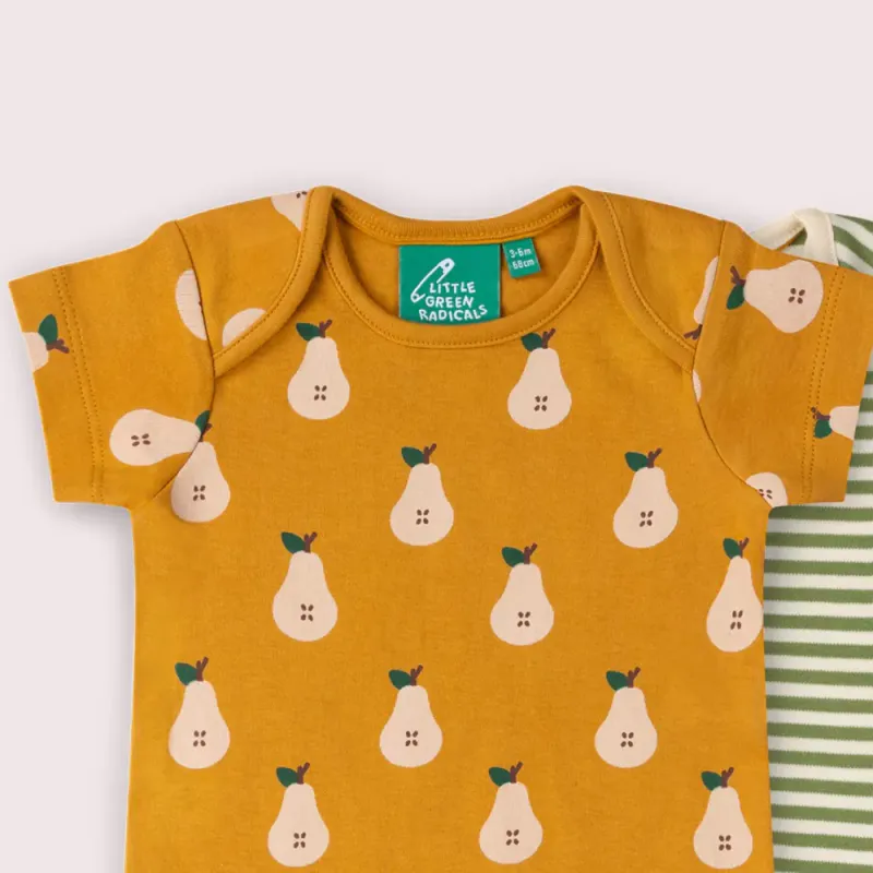 Little Green Radicals body pære 2-pk. kortermet