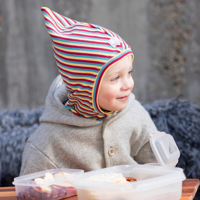 Hovedbilde Pickapooh lue balaklava bomull striper multi
