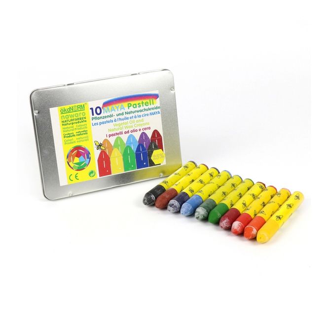 Hovedbilde Ökonorm naturlige oljepasteller 10-pk.
