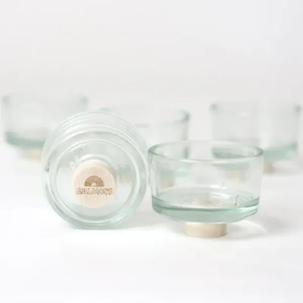 Grimm's 5-pk. glass til telys til bursdagsring