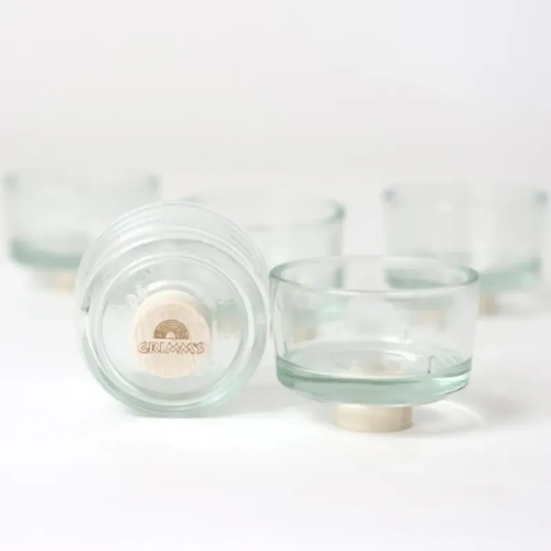 Grimm's 5-pk. glass til telys til bursdagsring