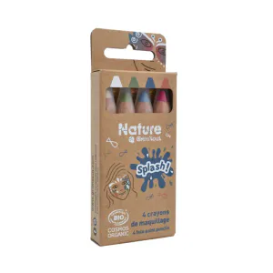 Hovedbilde Grim'tout ansiktsmaling 4 fargeblyanter - SPLASH ...