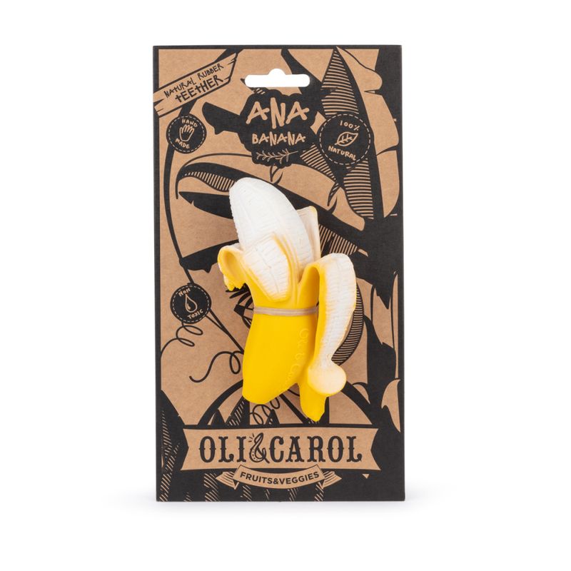 Oli & Carol biteleke banan naturgummi