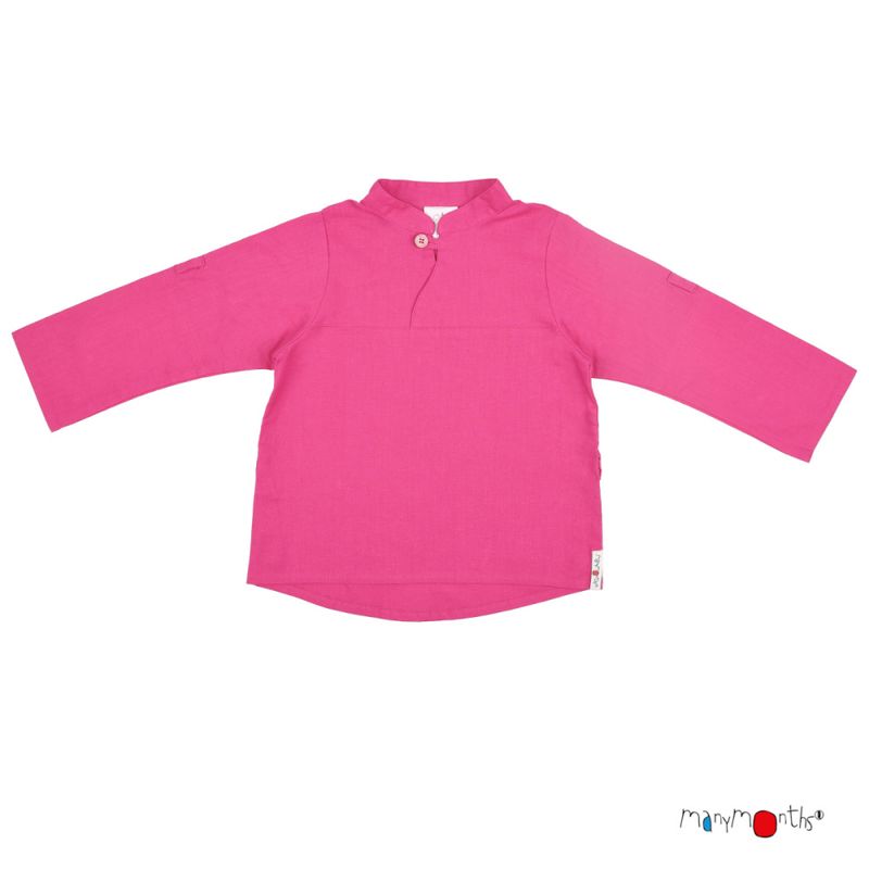 ManyMonths ECO Hempies skjorte hamp rosa