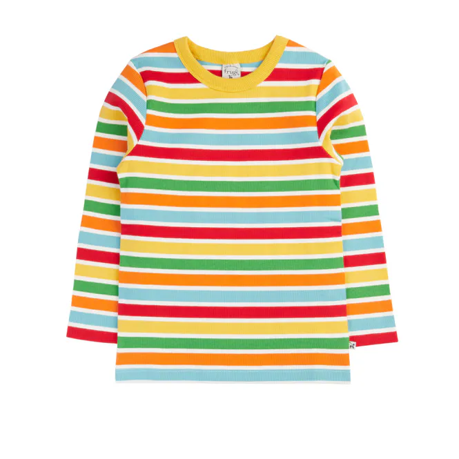 Hovedbilde Frugi trøye ribb flerfarget - str. 1-10 år