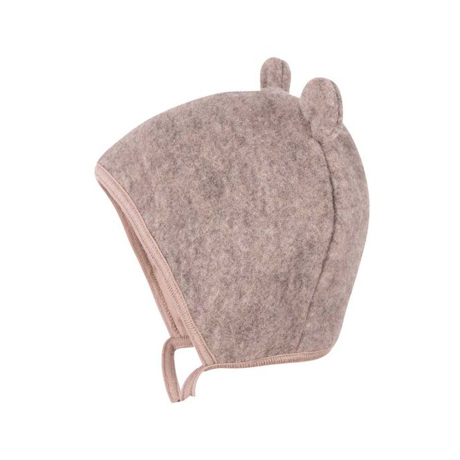 Hovedbilde Pure Pure babylue med ører gråbrun fleece