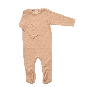 Hovedbilde Lilano heldrakt ull/silke striper curry